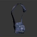 Fashionable Blue Denim Overalls With Adjustable Suspenders And Front Zipper Design