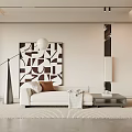 Modern chaise longue 3d model