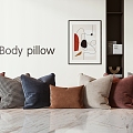 Modern Pillow Pillow 3d model