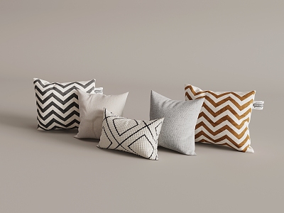 Modern pillow 3d model