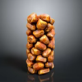 Fresh Brown Dates Stacked In Natural Pile For Healthy Snacking