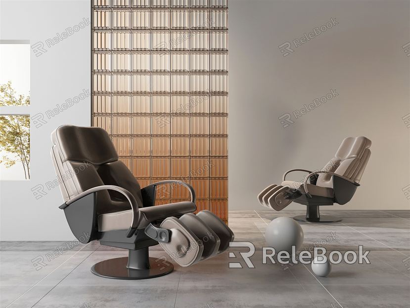 Modern massage chair model