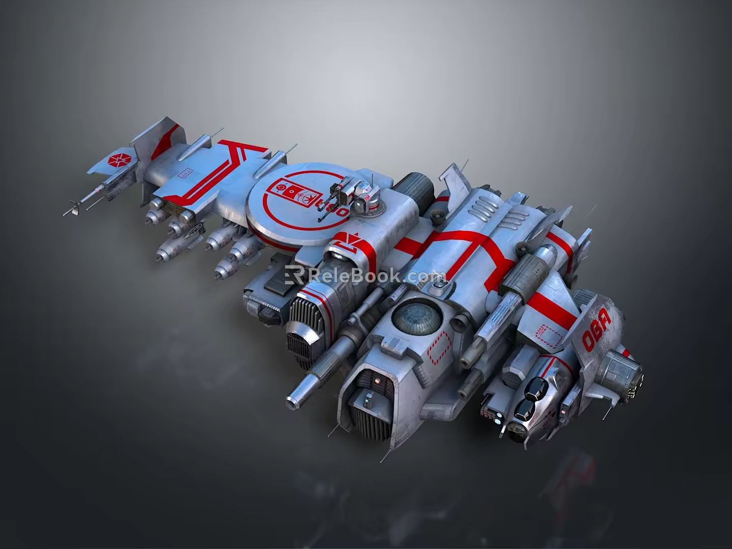 Modern Fighter Science Fiction Fighter Next Generation Fighter Science Fiction Fighter 3d model