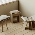 Quiet stool 3d model