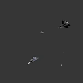 Modern Military Fighter Jet With Sleek Gray Camouflage And Aerodynamic Structure