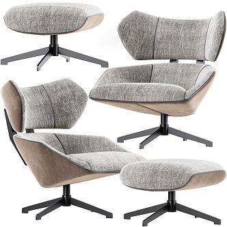 Modern TON Office Chair 3d model