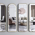 Modern Mirror 3d model