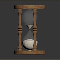 Hourglass Wooden Hourglass Game Item 3d model