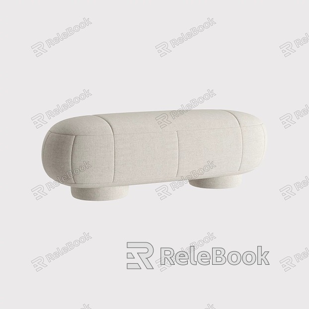 Modern cushion stool model