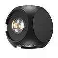 Sleek Black Modern Downlight Spotlight Fixture With Dimmable LED Light For Indoor Home Decor