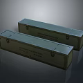 Weapon Storage Cases Wooden Long Durable Containers For Military Equipment Transport
