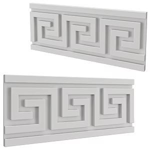 LepGrand carved line ceiling 3d model