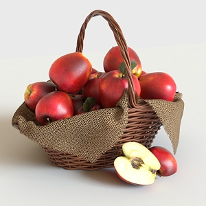 Apple 3d model