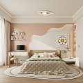 Modern Children's Room Children's Bedroom Princess Room Daughter Room 3d model