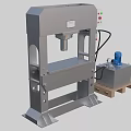 Industrial Hydraulic Press Equipment With Metal Frame Control Panel And Hydraulic System Pallet