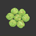 Fresh Twisted Steamed Buns Arranged in a Pile with Golden Brown Crust and Soft Inside