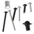 Modern Black And White Downlights Spotlights For Stylish Contemporary Home Lighting Design