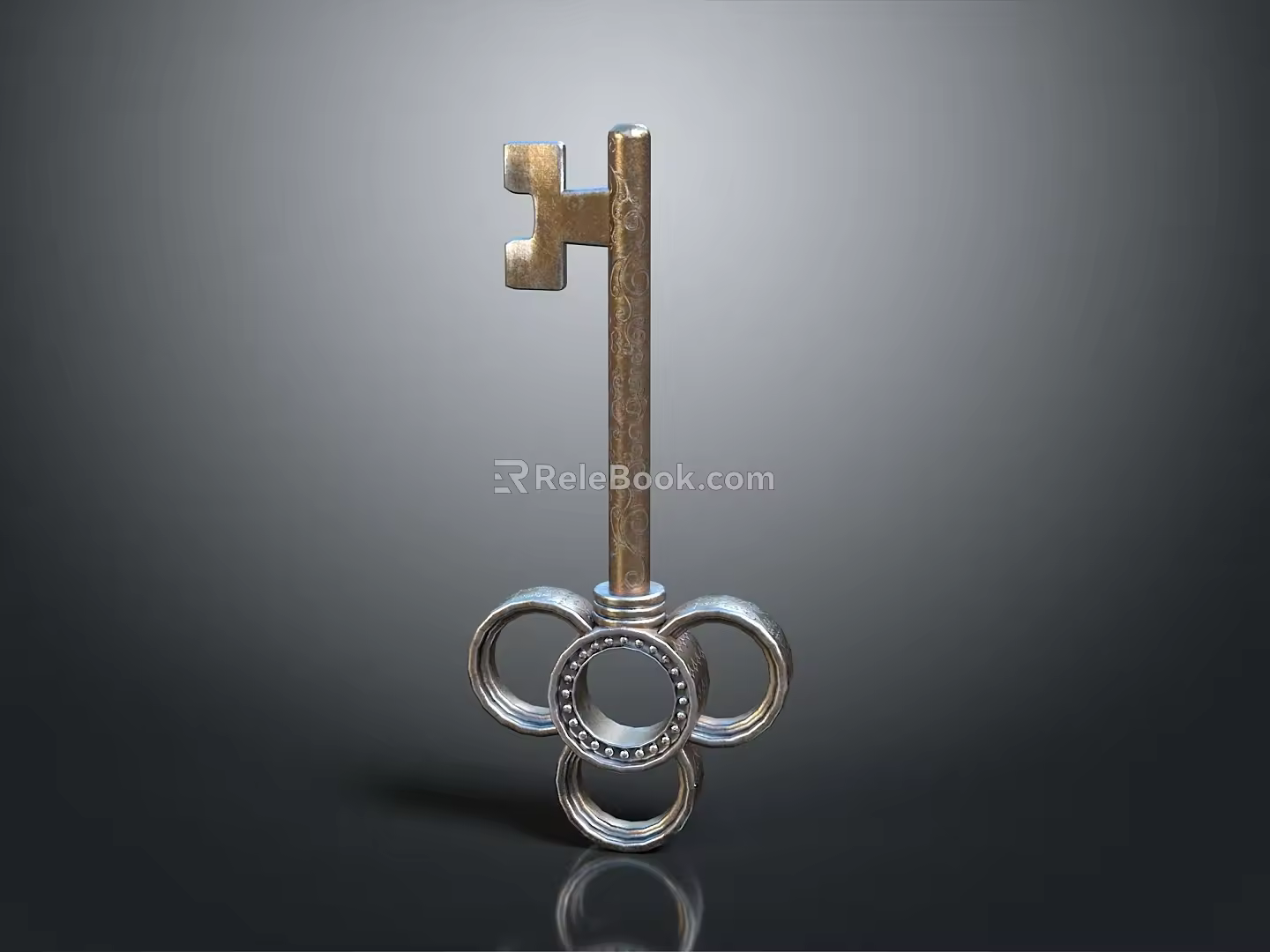 Key Door Key Gold Key Silver Key Ancient Key Cartoon Key Animation Key Realistic 3d model