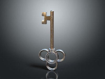 Key Door Key Gold Key Silver Key Ancient Key Cartoon Key Animation Key Realistic model