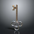 Key Door Key Gold Key Silver Key Ancient Key Cartoon Key Animation Key Realistic 3d model