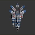 Fighters Sci-fi Fighters Sci-fi Fighters Space Fighters 3d model