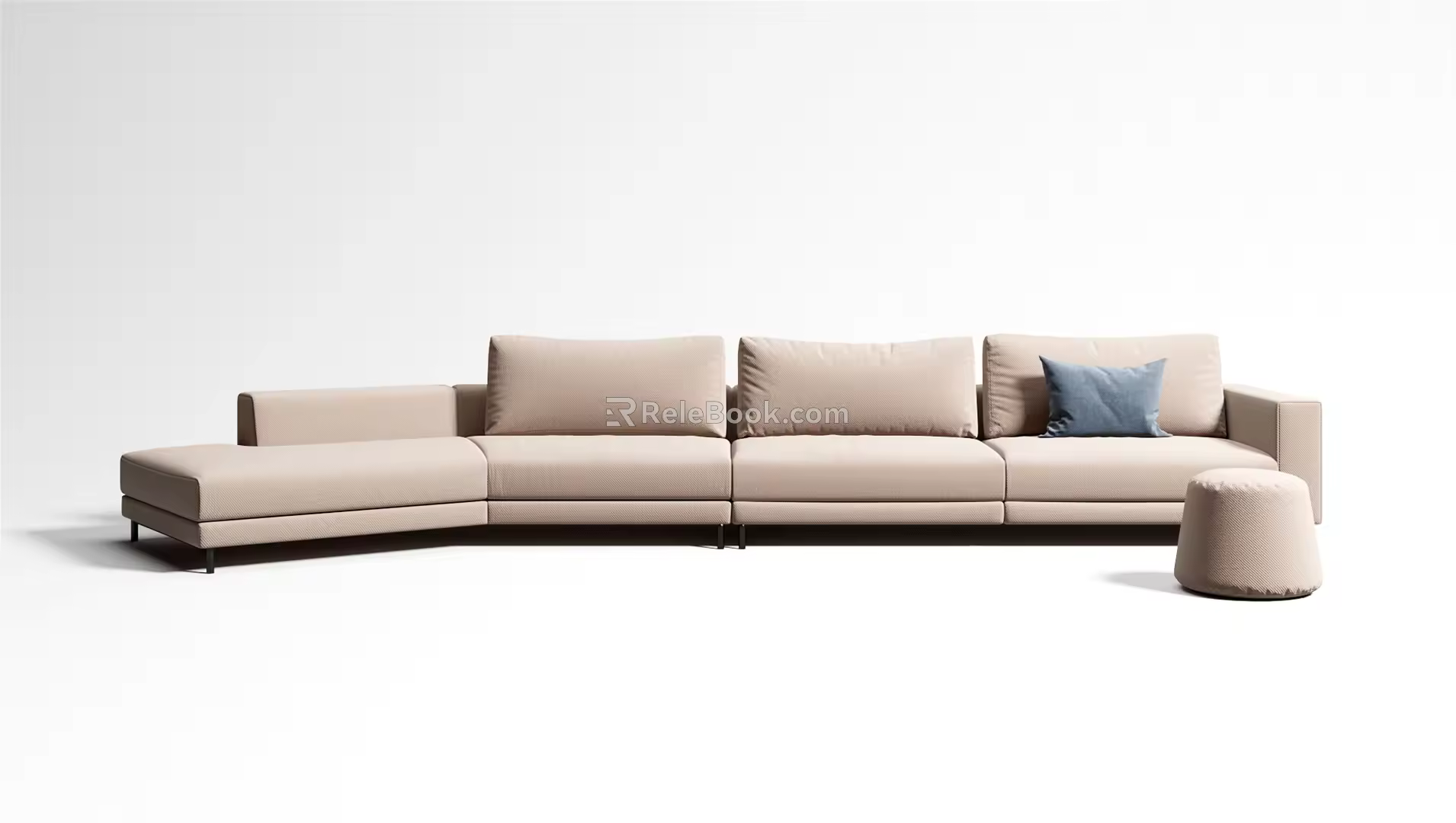 Modern Combination Sofa Multiplayer Sofa 3d model