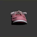 Stylish Pink Boat Shoes With White Sole And Laces For Everyday Wear