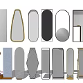 Various Stylish Mirror Designs With Different Shapes And Frame Styles For Home Decor