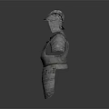 Historical Medieval Metal Armor With Helmet Chest Plate And Leg Protection