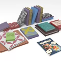 Modern Notebook 3d model
