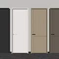 Modern Hinged Doors In Various Colors For Interior Design And Home Decoration