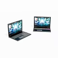 Two High Performance Gaming Laptops Featuring Vibrant Displays And RGB Keyboards With Dynamic Screen Content