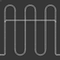 Brass Metal Kitchen Utensil Rack With Multiple Sizes For Organizing Tools