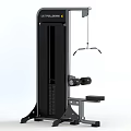 Life Fitness Black Silver Strength Training Machine Vertical Frame Cable Pulley Home Gym