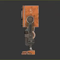 Robot Assistant Small Robot Butler Robot Butler Figure Game Figure 3d model