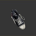 Cloth Shoes Flat Shoes Canvas Shoes Old Cloth Shoes Dad Shoes Casual Running Shoes Beans Loafers 3d model