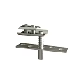 Industrial Equipment Metal Bracket With Bolts Spring And Mounting Plate
