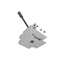 Adjustable Metal Workbench Fixture With Central Component And Multiple Handle Bolts