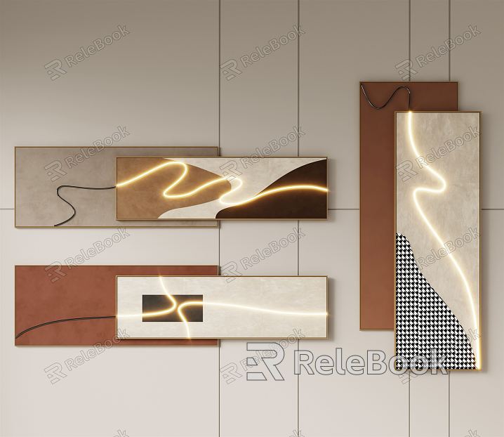 Modern Wall Decoration model