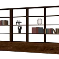 Bookshelf Storage Rack Books Books Ornaments 3d model