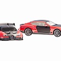 sports car Bugatti Bentley 3d model