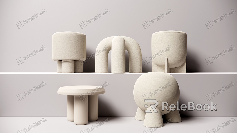 Modern Stool Seat model