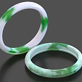 Bracelet Jewelry Jewelry Jade Bracelet Jade Bracelet 3d model