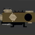 Winter type optical endoscope observation mirror sniper rifle observation mirror attack periscope 3d model