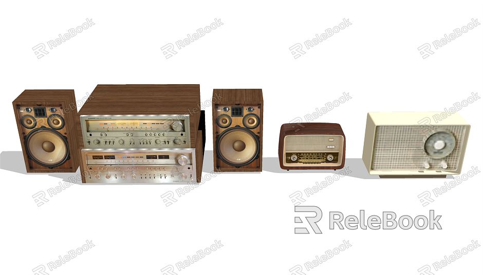 Retro stereo model