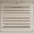 Various Decorative Crown Molding Styles With Intricate Patterns For Interior Decoration
