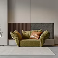 Modern single sofa 3d model