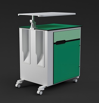 Modern medical cabinet 3d model