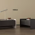 Contemporary Bedside Tables In Different Colors With Wooden Bowl Book And Floor Lamp