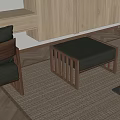 Quiet stool 3d model
